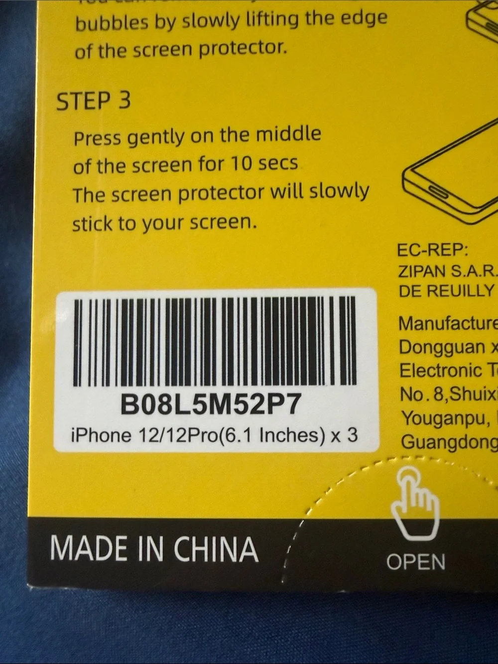 iPhone 12 screen protector new